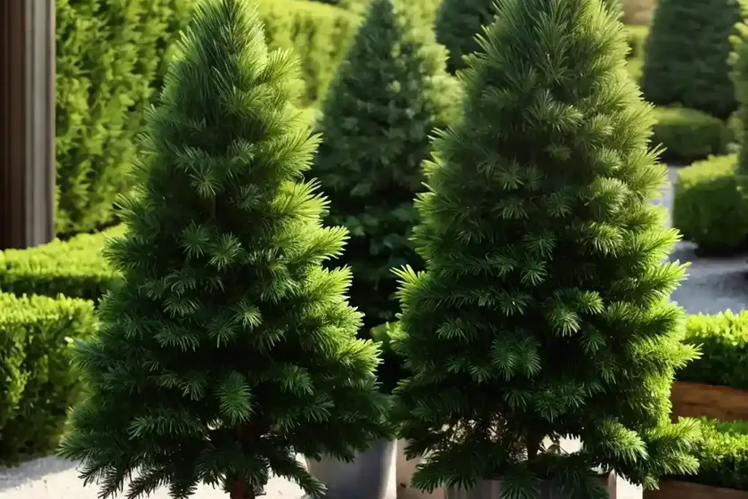 Abies cephalonica (greek fir) — photo 3