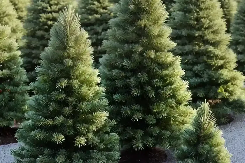 Abies concolor ‘piggelmee’ (white fir) — photo 2