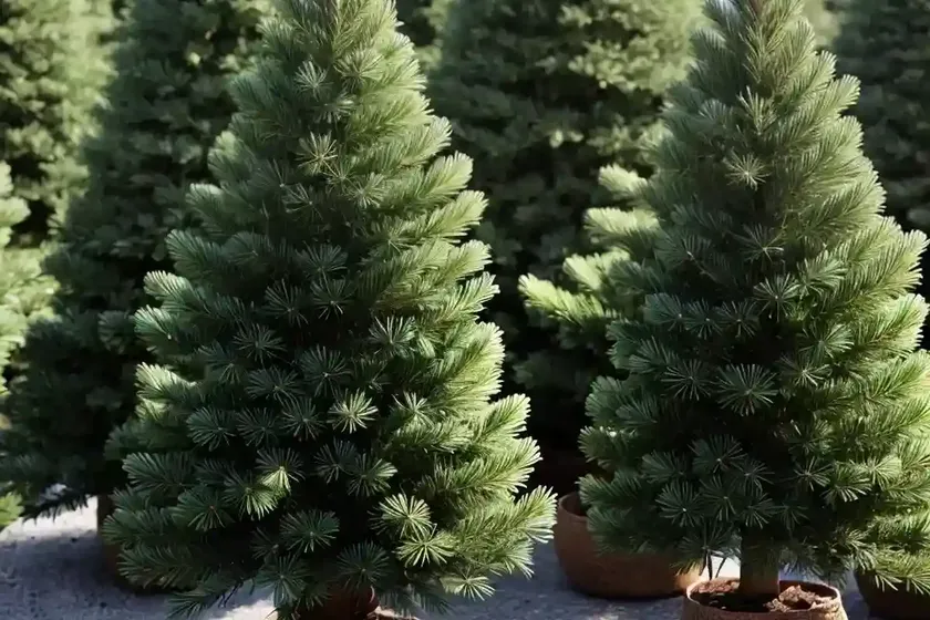 Abies concolor ‘piggelmee’ (white fir) — photo 3