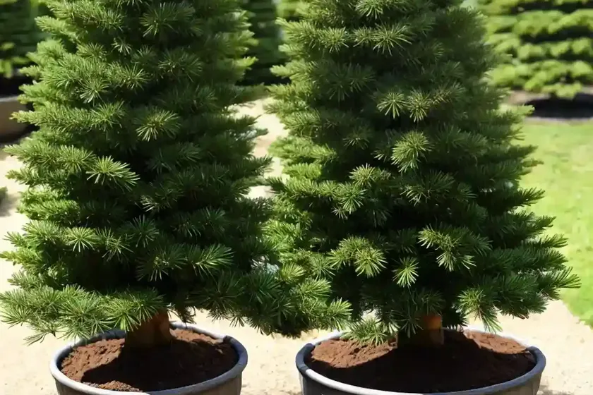 Abies koreana ‘aurea’ (korean fir) — photo 3