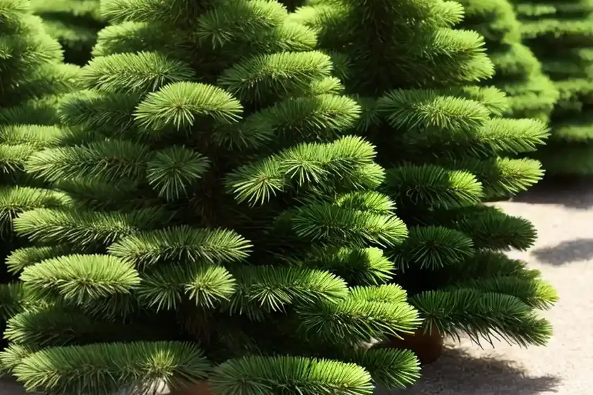 Abies koreana ‘green carpet’ (korean fir) — photo 2