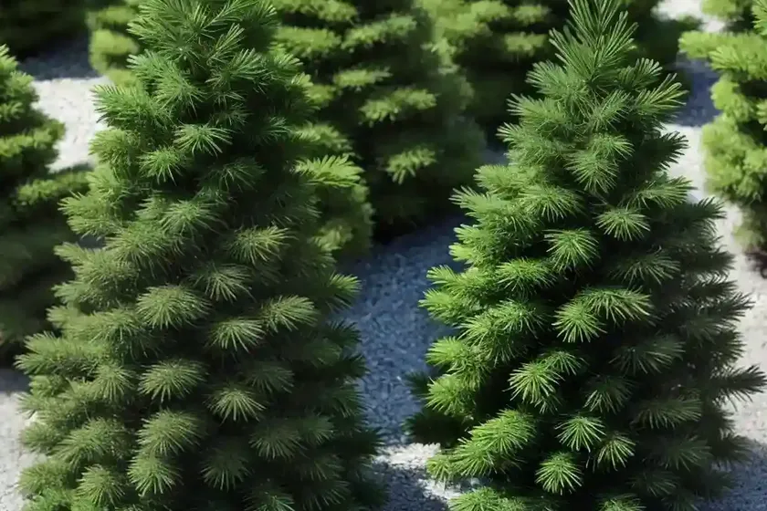 Abies koreana ‘silberperle’ (korean fir) — photo 3