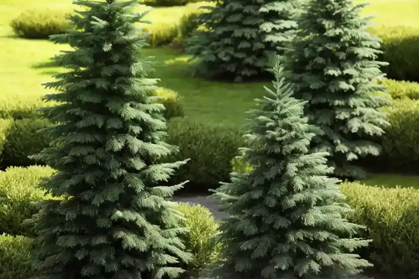 Abies Koreana ‘Silver Show’ (Korean Fir) — photo 3