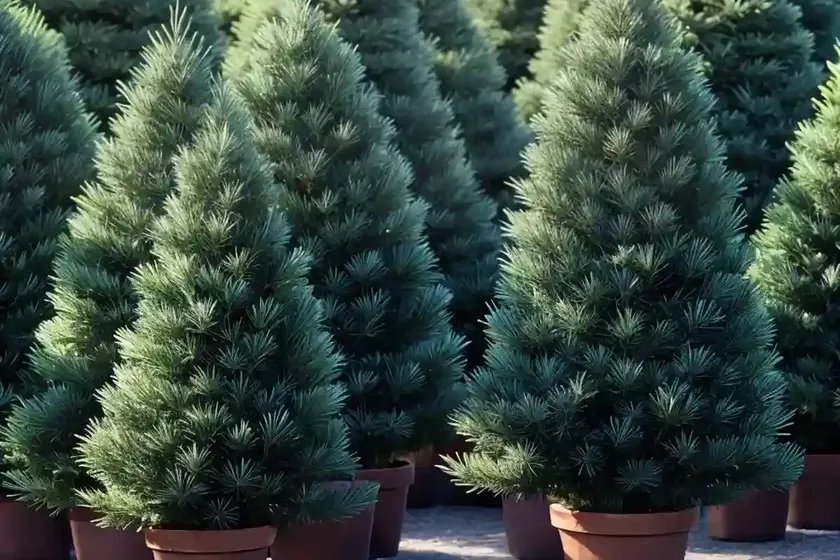 Abies procera ‘glauca’ (blue noble fir) — photo 3