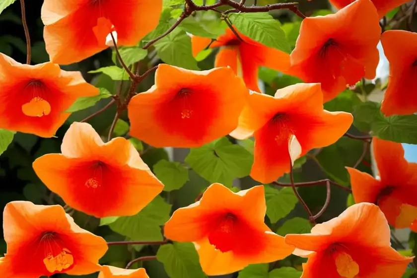Abutilon ‘lucky lantern red’ (flowering maple) — photo 3