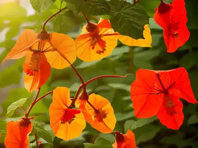 Abutilon ‘Lucky Lantern Red’ (Flowering Maple)