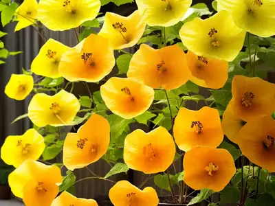 Abutilon ‘Lucky Lantern Yellow’ (Flowering Maple)