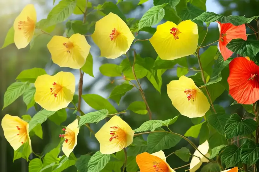 Abutilon megapotamicum (trailing abutilon) — photo 2