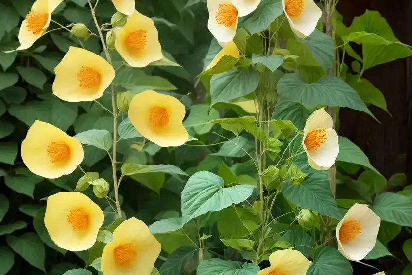 Abutilon megapotamicum (trailing abutilon) — photo 3