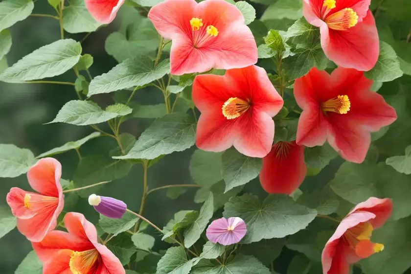 Abutilon striatum (red vein indian mallow) — photo 2