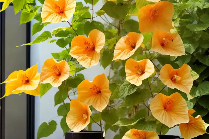 Abutilon ‘Victor Reiter’ (Flowering Maple) — photo 3