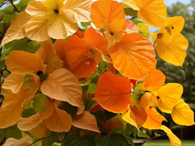 Abutilon ‘Victor Reiter’ (Flowering Maple)