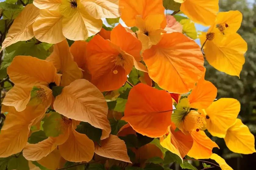 Abutilon ‘Victor Reiter’ (Flowering Maple)