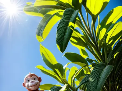Aca’s Curious George (Saintpaulia)