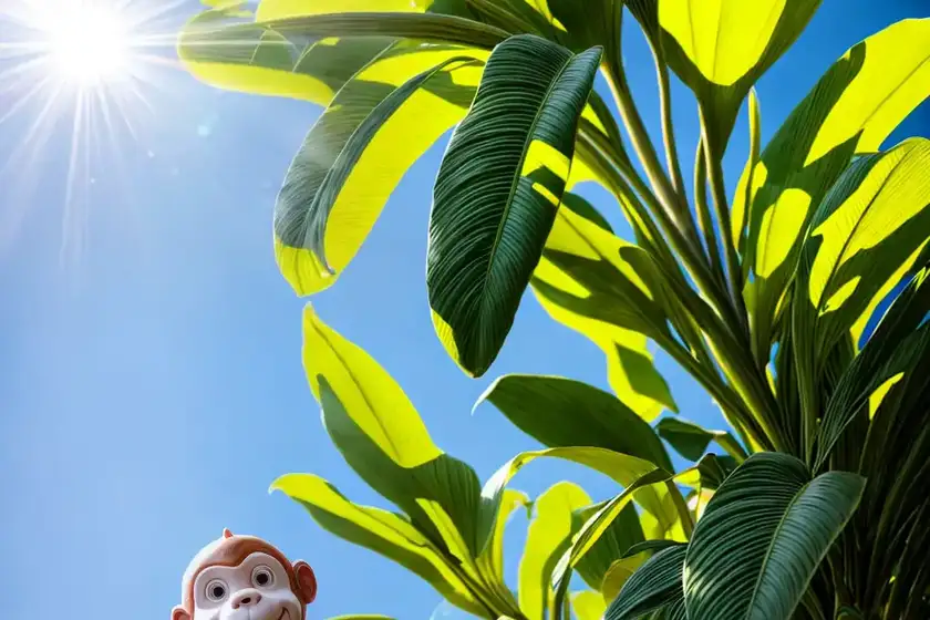 Aca’s curious george (saintpaulia)