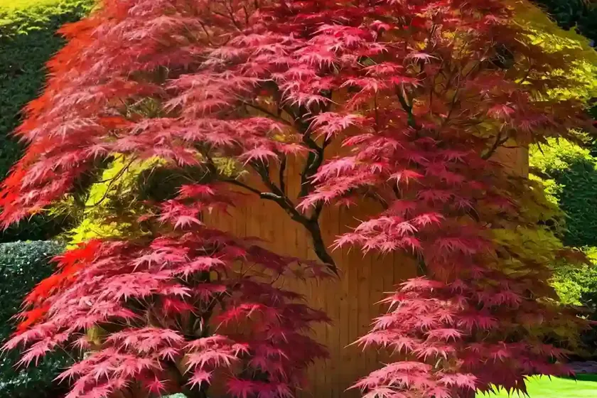 Acer palmatum ‘arakawa’ (japanese maple) — photo 2