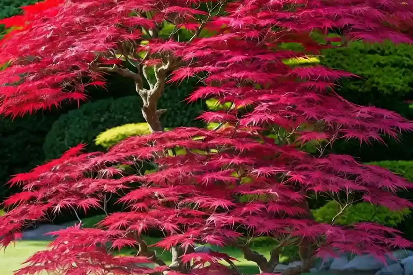 Acer palmatum ‘atropurpureum’ (japanese maple) — photo 3
