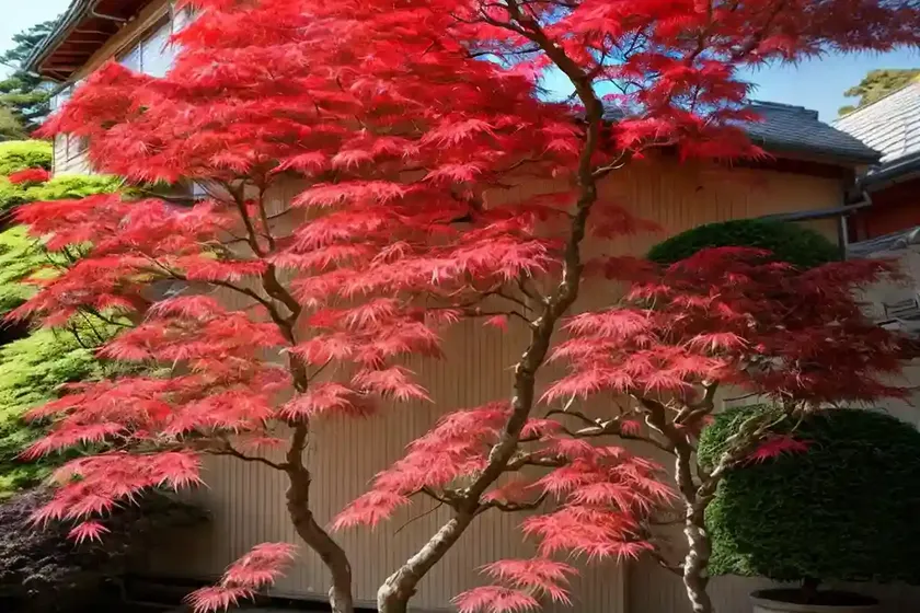 Acer palmatum ‘beni-maiko’ (japanese maple) — photo 2