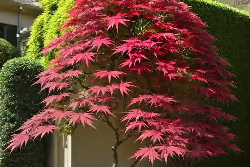 Acer palmatum ‘emperor i’ (japanese maple)