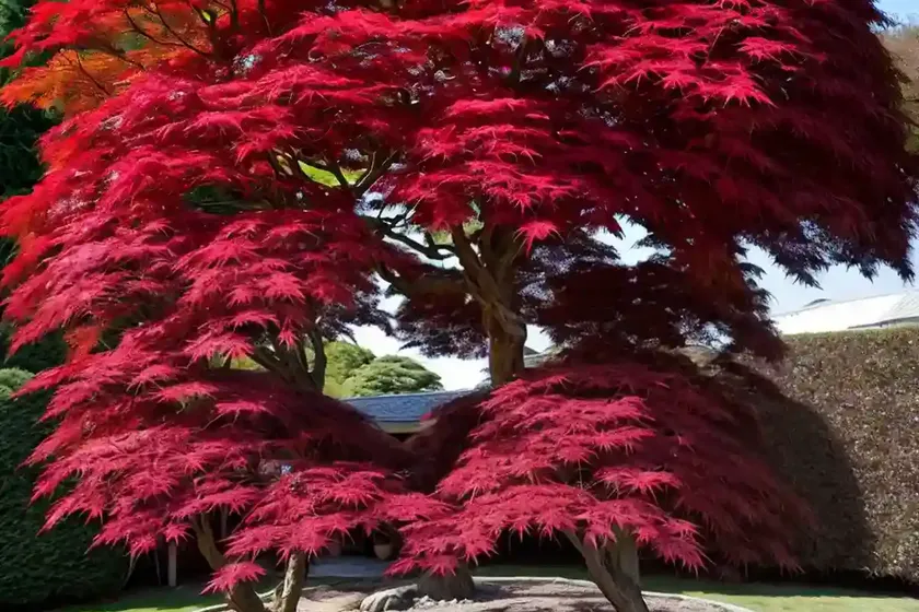 Acer palmatum ‘garnet’ (laceleaf japanese maple) — photo 2