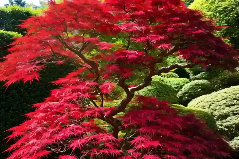 Acer palmatum ‘geisha gone wild’ (japanese maple)