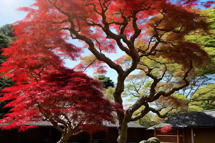 Acer palmatum ‘ichigyoji’ (japanese maple) — photo 2