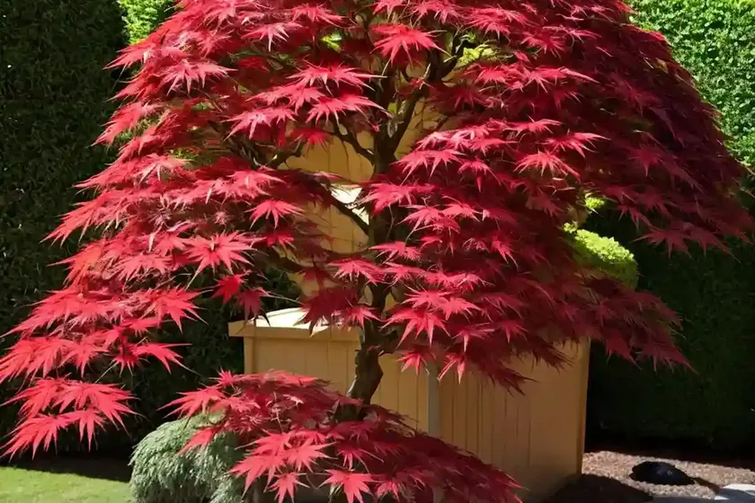 Acer palmatum ‘kinran’ (japanese maple) — photo 3