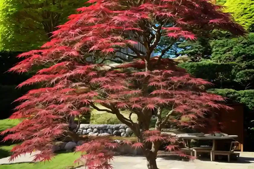Acer palmatum ‘koto-no-ito’ (japanese maple) — photo 3