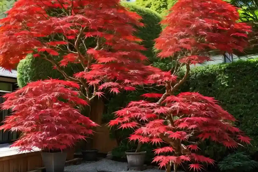 Acer palmatum ‘omure-yama’ (japanese maple) — photo 3