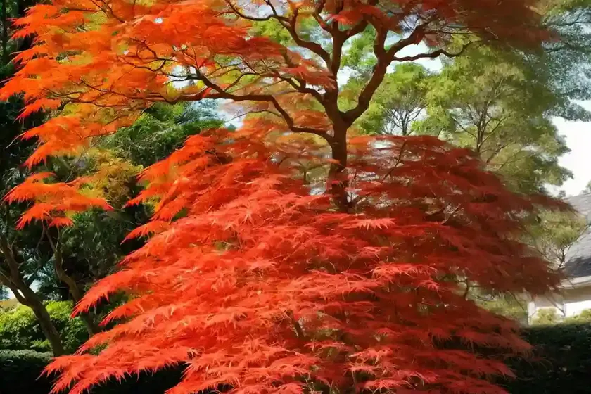 Acer palmatum ‘orange dream’ (japanese maple) — photo 2