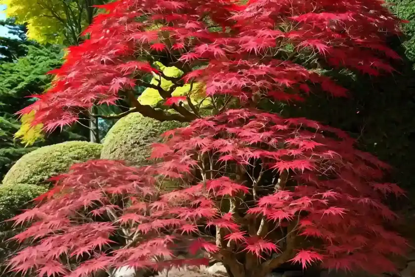 Acer palmatum ‘osakazuki’ (japanese maple)