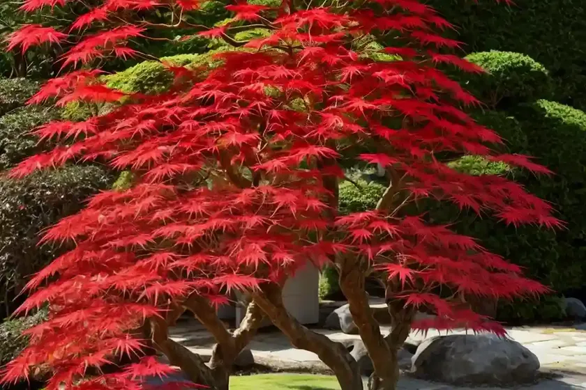 Acer palmatum ‘pixie’ (japanese maple) — photo 3