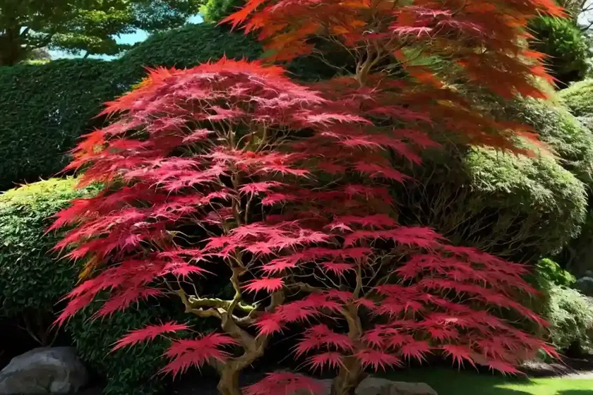 Acer palmatum ‘seiryu’ (laceleaf japanese maple) — photo 2