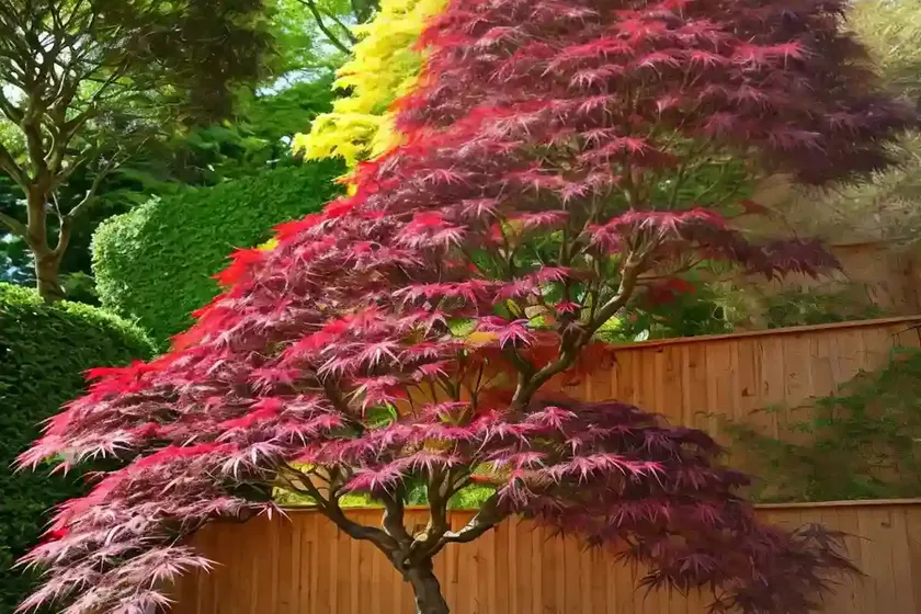 Acer palmatum ‘ukigumo’ (japanese maple) — photo 2
