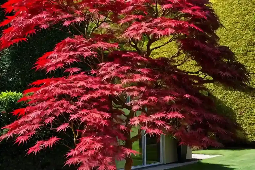 Acer palmatum ‘yasemin’ (japanese maple) — photo 3