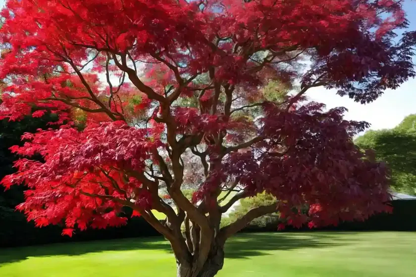 Acer platanoides ‘crimson king’ (norway maple) — photo 3