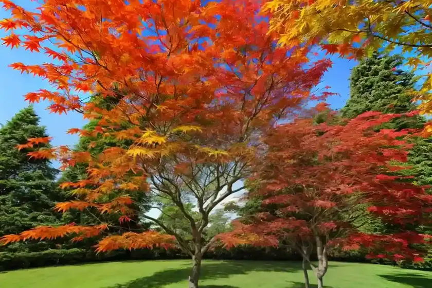 Acer triflorum (three-flowered maple) — photo 3