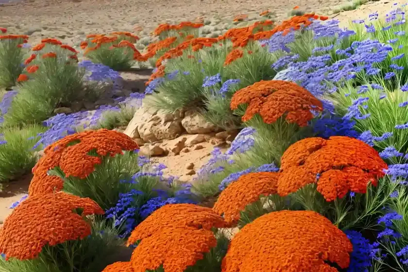 Achillea desert eve red (yarrow) — photo 2