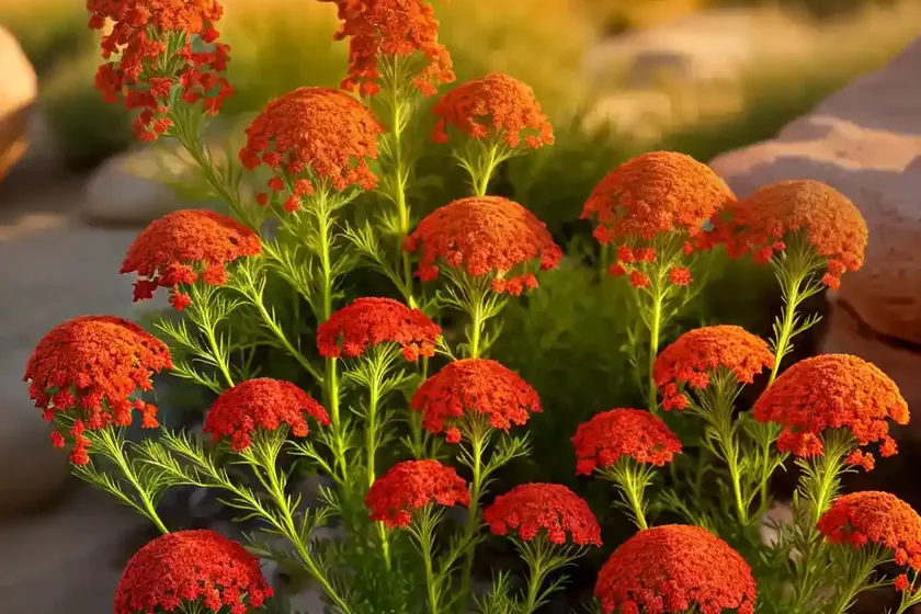 Achillea desert eve red (yarrow) — photo 3