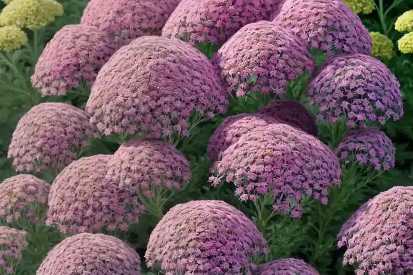 Achillea millefolium ‘cerise queen’ (yarrow) — photo 3