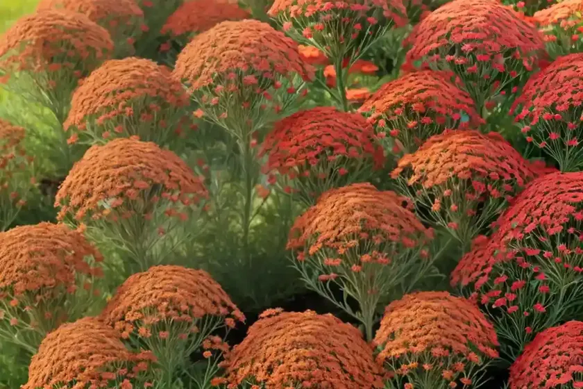 Achillea millefolium new vintage red (yarrow) — photo 3