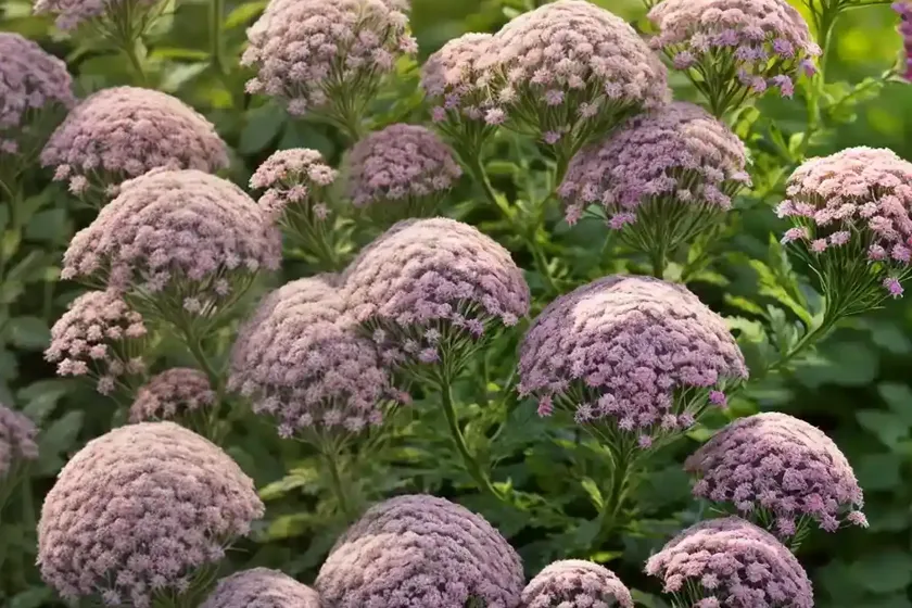 Achillea millefolium new vintage rose (yarrow) — photo 3