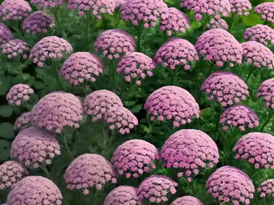 Achillea Millefolium ‘Oertel’s Rose’ (Yarrow)