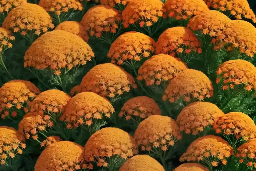 Achillea millefolium ‘paprika’ (yarrow) — photo 2