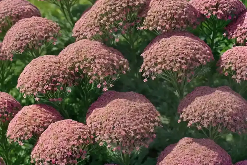 Achillea millefolium ‘pomegranate’ (yarrow) — photo 3