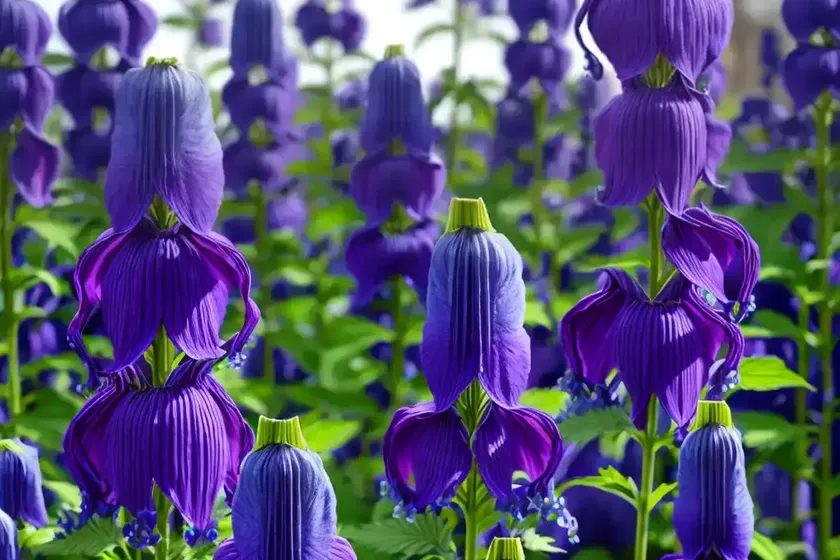Aconitum carmichaelii ‘arendsii’ (monkshood) — photo 3