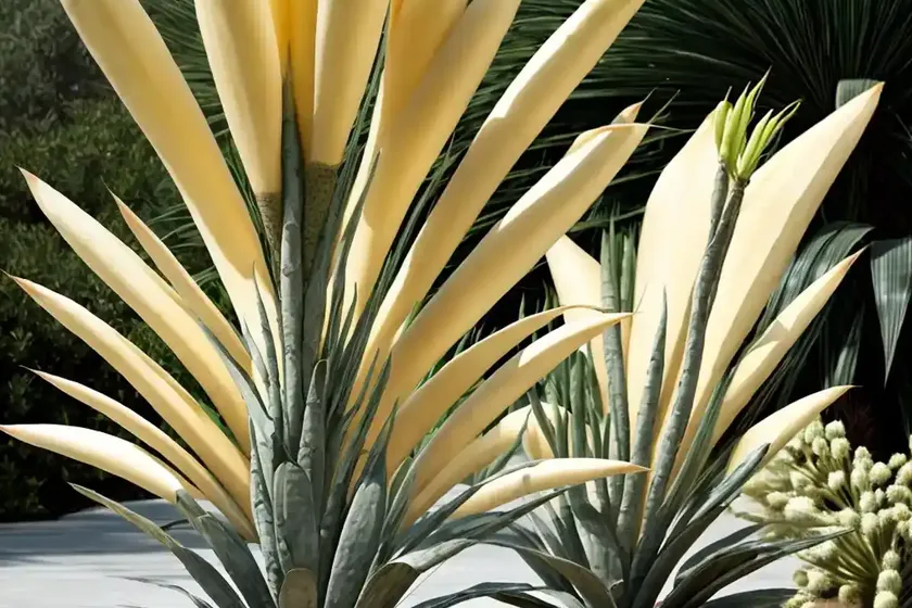 Adam’s needle (yucca filamentosa ‘color guard’) — photo 2