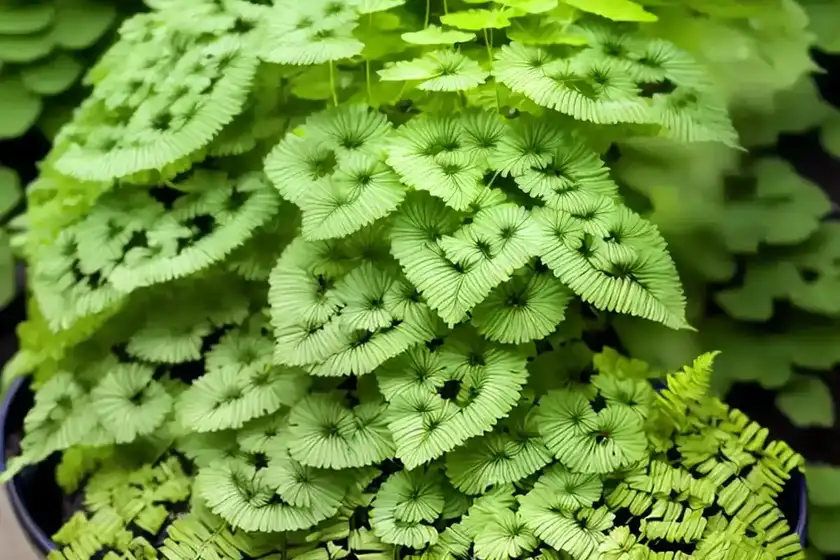 Adiantum capillus-veneris (southern maidenhair fern)