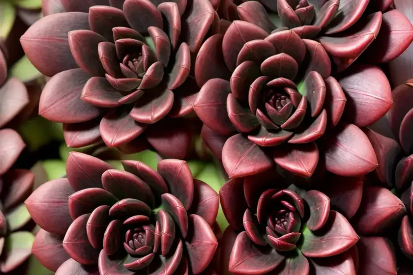 Aeonium arboreum ‘atropurpureum’) — photo 2