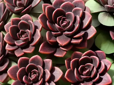 Aeonium Arboreum ‘Atropurpureum’)